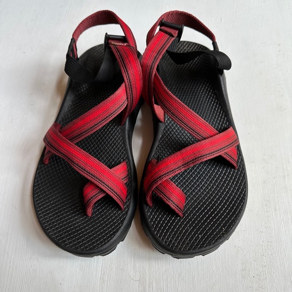 Chaco Men\'s Red and Black Z/Cloud Strappy Sandals main image 10